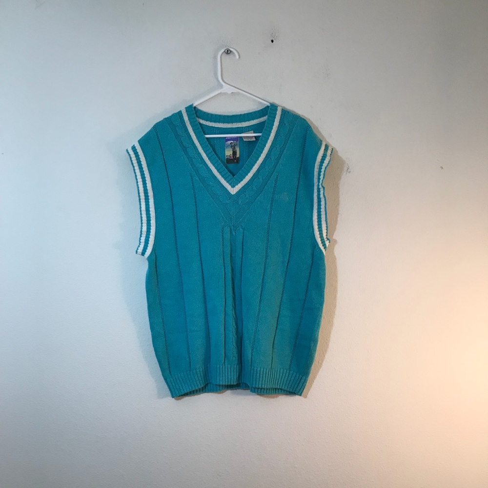 Ellesse Vintage Knit Golf Vest Men’s XL